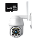 Уличная IP камера видеонаблюдения Wi-Fi цветная Smart CAD PTZ 2Mp,1080P с двухсторонней связью и ночной подсветкой+Карта памяти microSD 64Гб - изображение 16