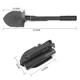 Лопата складная туристическая Shovel Мультифункциональная из нержавеющей стали для кемпинга, пикника в чехле - изображение 12