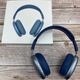 Полноразмерные беспроводные Bluetooth наушники-гарнитура с аккумулятором Macaron MP90 с MP3 плеером/AUX/microSD Голубые - изображение 8