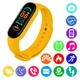 Фітнес браслет спортивний смарт трекер UWatch Smart Band 6 спортивний годинник для тренувань з пульсометром та тонометром Yellow - зображення 7