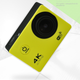 Экшн камера с аквабоксом для подводной съемки и креплениями Action Camera FR600 Wi-Fi Full HD + пульт ДУ Жёлтая - изображение 4