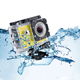 Экшн камера с аквабоксом для подводной съемки и креплениями Action Camera FR600 Wi-Fi Full HD + пульт ДУ Жёлтая - изображение 6