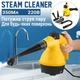 Пароочисник ручний Steam Cleaner DF-A100 з функцією відпарювача для одягу, чищення та дезінфекції будинку Чорний з жовтим - зображення 3