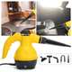 Пароочисник ручний Steam Cleaner DF-A100 з функцією відпарювача для одягу, чищення та дезінфекції будинку Чорний з жовтим - зображення 4