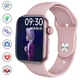 Смарт годинник Smart Watch ip 12-1 -Алюмінієвий корпус, голосовий виклик, режим спорту Pink - зображення 1