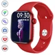 Смарт часы Smart Watch ip 12-1 -алюминиевый корпус, голосовой вызов, режим спорта Red - изображение 1