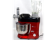 Мощный кухонный комбайн 4в1 Domotec 251S с мясорубкой, блендером и планетарным миксером тестомесом 3000W Красный - изображение 14
