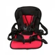 Портативное бескаркасное детское автокресло Child Seats Универсальное удобное авто кресло ребенку в машину до 25 кг Красный - изображение 6