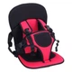 Портативное бескаркасное детское автокресло Child Seats Универсальное удобное авто кресло ребенку в машину до 25 кг Красный - изображение 7