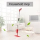 Умная швабра с распылителем и двойной щеткой 3 в 1 Spray Healthy Mop длинная ручка управление разбрызгиванием воды универсальная Красная - изображение 8