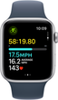 Смарт-годинник Apple Watch SE (2023) GPS 44mm Silver Aluminium Case with Storm Blue Sport Band - M/L (MREE3) - зображення 6