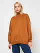 Свитер вязаный оверсайз женский H&M Divided 0903778 XS Коричневый (7000000000786) - изображение 1