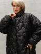 Пуховик зимний женский Seventeen 2084.5476 L-XL Черный (Sev2000000183534) - изображение 8