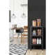 Стеллаж этажерка на 3 полки, M&T Displays, пластик, 38х29х74 см, черный - изображение 5