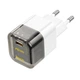 Мережевий зарядний пристрій 20W HOCO C125A Transparent tribute single-port - зображення 1