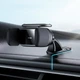 Тримач для мобільного Baseus Steel Cannon Pro Solar Electric Car Mount (SUGP010001) - зображення 2