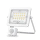 LED прожектор 20W VIDEX с датчиком движения 5000K из алюминия 2000Lm белый IP65 VL-F2e205W-S - изображение 2