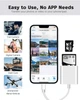 Перехідник для Apple Lightning на SD TF Card Reader для читання карток пам'яті для iPhone iPad White - зображення 4