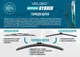 Бескаркасная щетка Velgio UNIVERSAL HYBRID 20/500мм - изображение 4