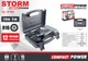 Компрессор автомобильный автокомпрессор Storm Compact Power 12В, 7 Атм, 15 л/мин., 60 Вт, дл. шланга 0,45 (L-IDO_N33S) - изображение 4