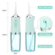 Портативный ирригатор для полости рта 230 мл Portable Oral Irrigator, с 1 насадкой - изображение 8