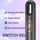 Фен 3в1 VGR M4-800W-travel с турмалиновым покрытием и ионизацией, 3 насадки, портативный Серый - изображение 7