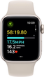 Смарт-годинник Apple Watch SE (2023) GPS + Cellular 44mm Starlight Aluminium Case with Starlight Sport Band - S/M (MRGU3) - зображення 6