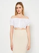 Топ женский H&M Divided 0810349 L Белый (7000000000368) - изображение 1