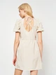 Платье короткое летнее женское H&M Divided 0957880 XS Бежевое (7000000001004) - изображение 2