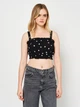 Топ женский H&M 0972843 M Черный (7000000001091) - изображение 1