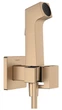 Гигиенический душ с смесителем HANSGROHE Bidette 1jet E бронза 29233140 - изображение 1