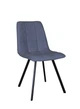 Стілець Max's furniture Норман 01 Чорний/Сірий тканина - зображення 1