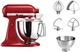 Планетарний міксер KitchenAid Artisan 5KSM175PSEER з відкидним блоком червоний - зображення 1