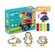 Дитячий гнучкий гоночний трек "Flexible Track Playset" 145 елементів автоматична машинка на батарейках яка змінює колір арт 044-2 - изображение 2