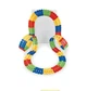 Дитячий гнучкий гоночний трек "Flexible Track Playset" 145 елементів автоматична машинка на батарейках яка змінює колір арт 044-2 - изображение 5