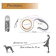 Поводок-рулетка 5 метров лента для собак до 15 кг KIMPETS (GS-101305) - изображение 4