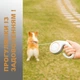 Поводок-рулетка 5 метров лента для собак до 15 кг KIMPETS (GS-101305) - изображение 9