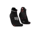 Сверхлегкие беговые носки Pro Racing Socks V4.0 Ultralight Run Low, Black/Red, T4 (44-47) - изображение 1