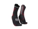 Высокотехнологические беговые безшовные носки Pro Racing Socks V4.0 Trail, Black/Red, T3 (41-44) - изображение 1