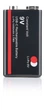 Акумулятор Soshine LiUSB-9V-1000, 6F22 (крона), USB-C, 9V, 411mAh, LED, Black, Box - зображення 1