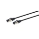 Патч-корд 3м, S/FTP, cat 8, литий, 50u", CU, AWG 27, LSZH, black Cablexpert (PP8-LSZHCU-BK-3M) - зображення 2