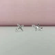 Сережки Серебро Самолеты С Английской Застежкой - изображение 1
