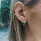 Сережки Серебро Самолеты С Английской Застежкой - изображение 2