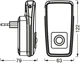 Нічник-ліхтар 2.00W 230V 10-20lm 3000-6500K 250mAh 63x122x79mm [4099854530739] Osram LUNETTA TORCH - изображение 6