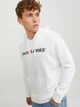 Худи мужское Jack & Jones 12137054-13 M Белое (5714498820624) - изображение 4