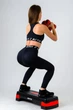 Спортивные Лосины Actix Athletic Legg Black, классические с высокой посадкой, чёрные S - изображение 6