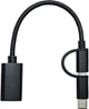 Адаптер OTG XoKo AC-150 2 в 1 USB 3.0 - MicroUSB & USB Type-C с кабелем Black (AC-150-BK) - изображение 5