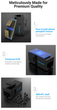 З'єднувач витої пари RJ45 Vention IPVW0 Cat6 Cat5e роз'єм-подовжувач Ethernet Black - зображення 5