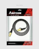 Патч корд Ampcom 2м сетевой кабель 10 Гбит\с Ethernet RJ45 Cat 7 плоский черный в оплетке - изображение 9