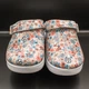 Тапочки сабо жіночі Adaco 812sr red flowers 40р - зображення 5